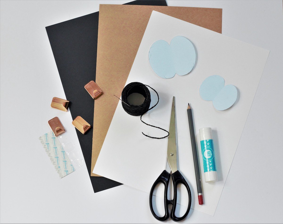 que faire chute papier canson noir blanc kraft upcycling diy