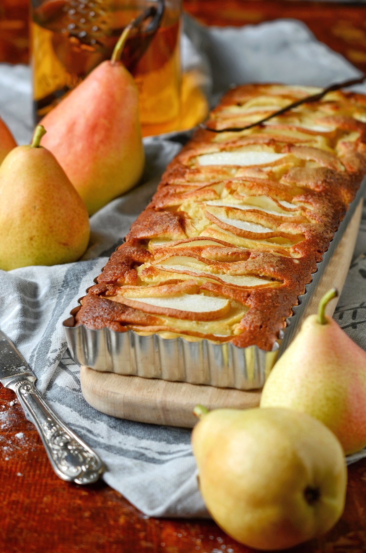 recette facile gouter moelleux aux poires automne - blog maison clem around the corner