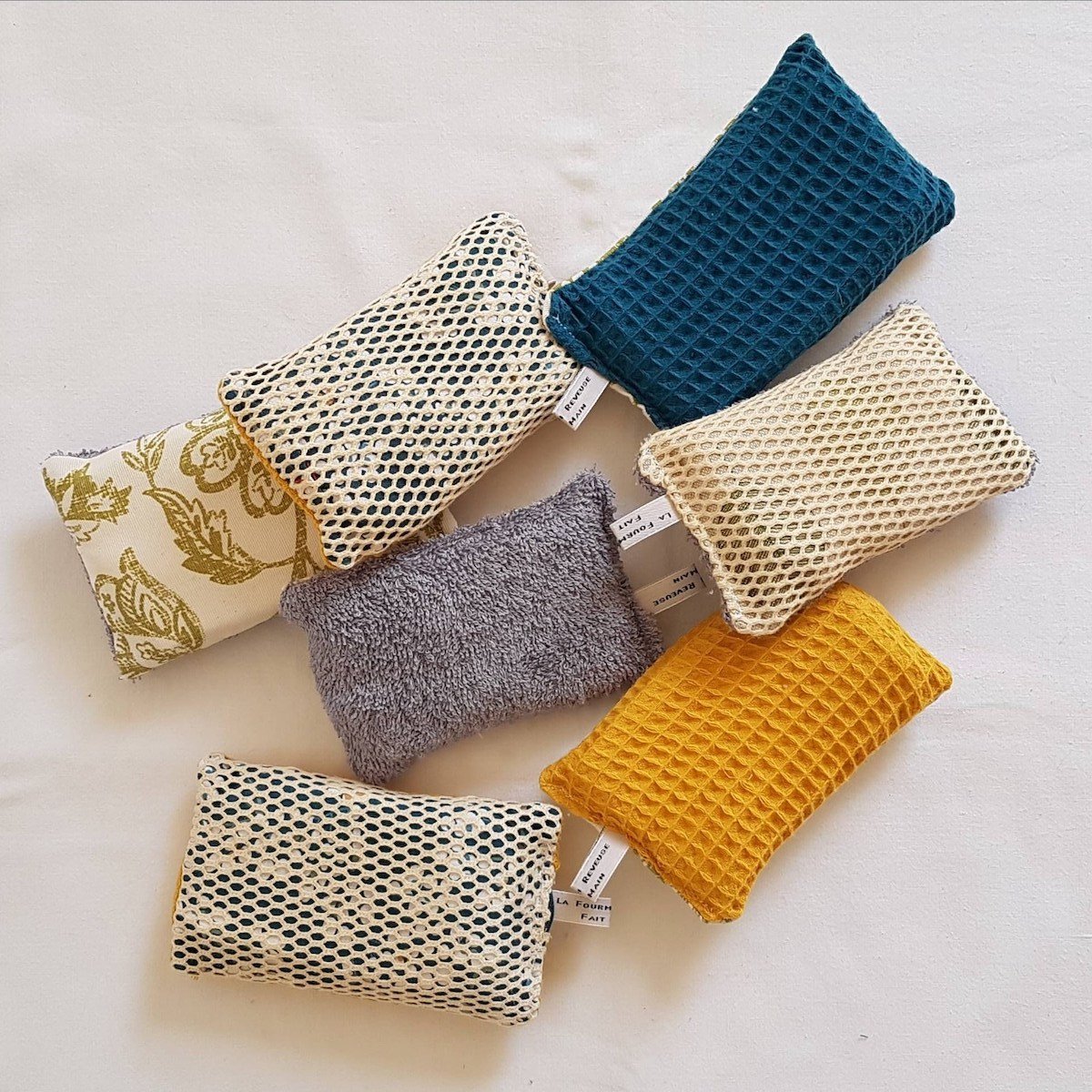 éponge écologique zéro déchet lavable machine - blog déco - clemat