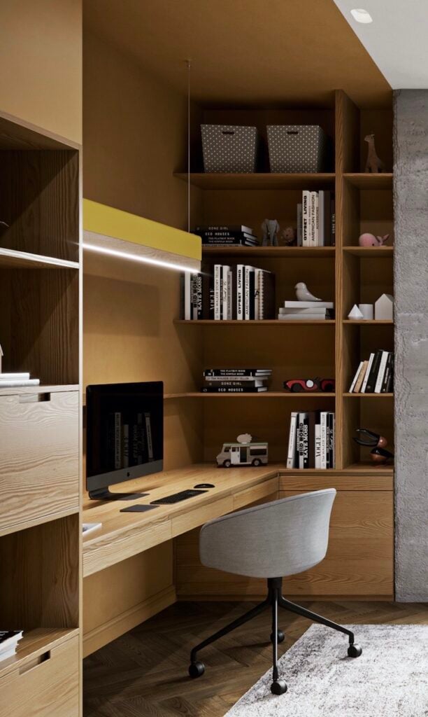 espace travail maison enfant devoir bureau chambre deux enfants