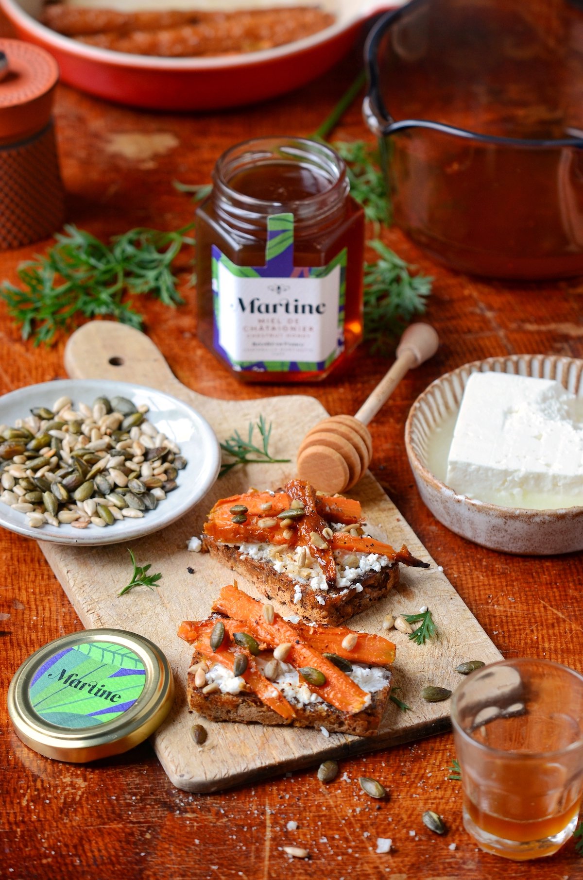 idée cuisine maison tapas carotte végétarienne vegan Quinsou chef étoilé