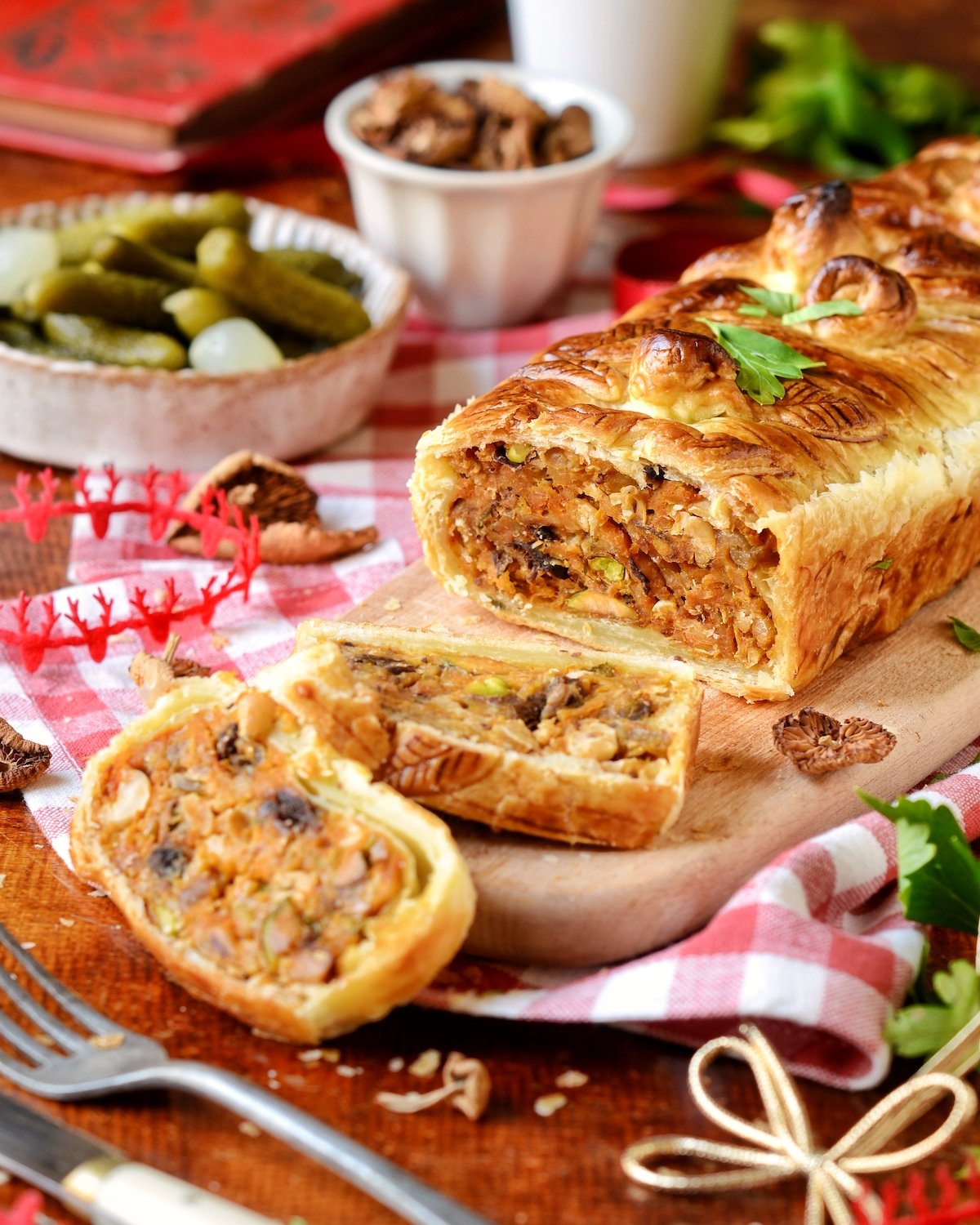 recette terrine végétarienne réveillon Noel cuisine maison menu sans viande