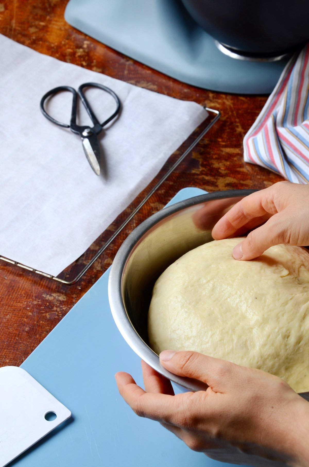 comment faire brioche pétrissage robot Kitchenaid artisan