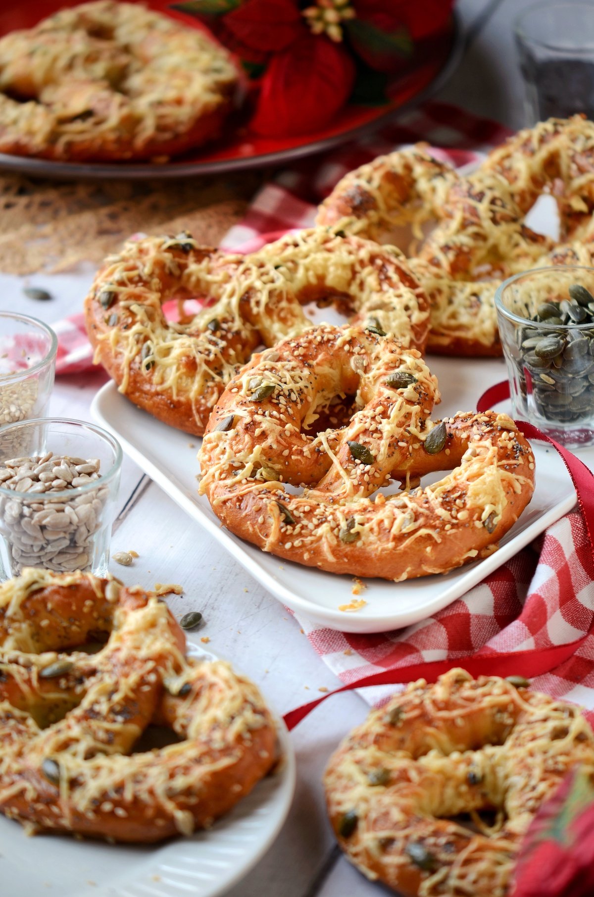 idée recette apéritif dinatoire Bretzel fromage noel décembre fête thermomix