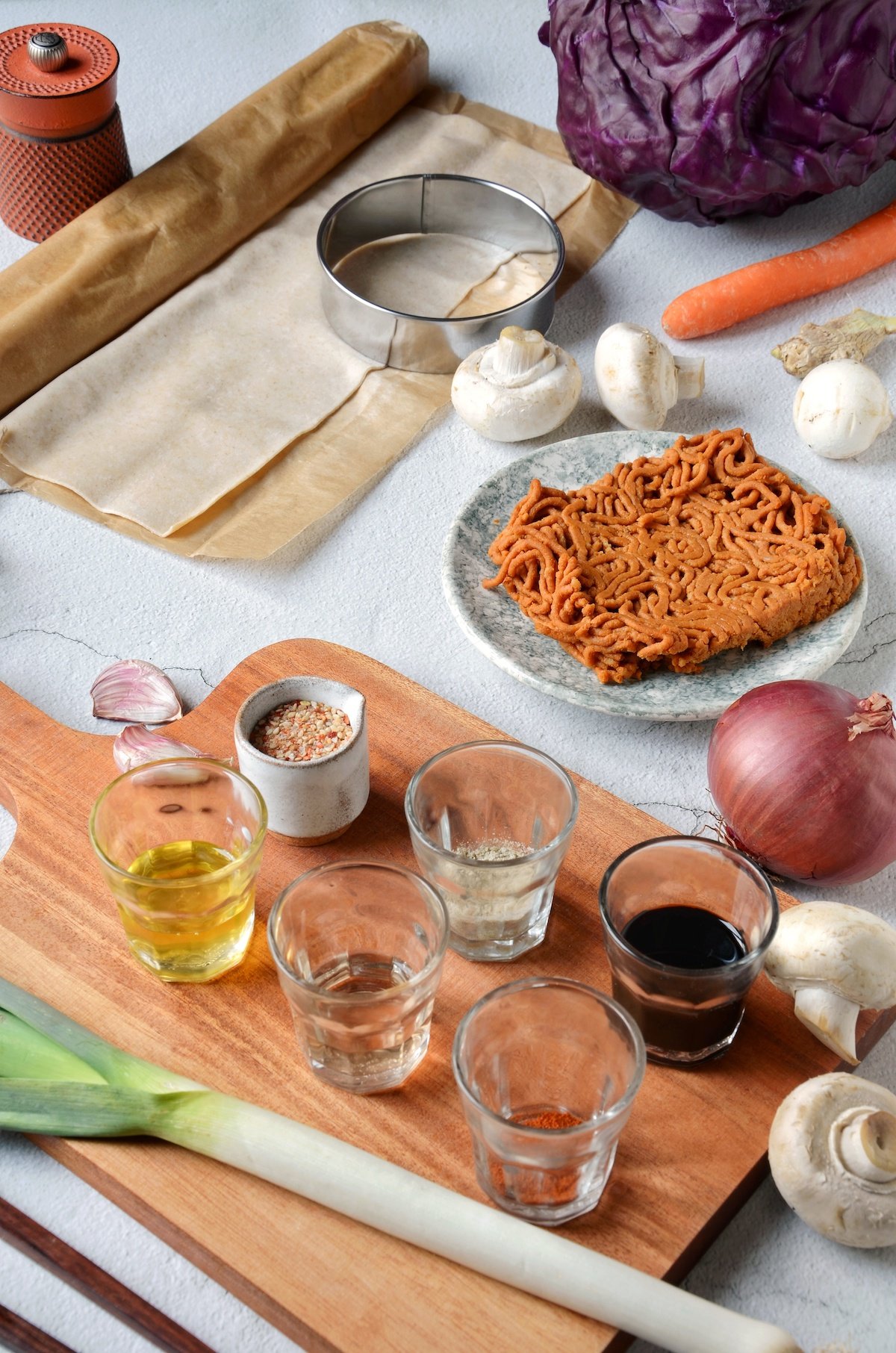 recette ravioli végétarien cuisine asiatique haché végétal