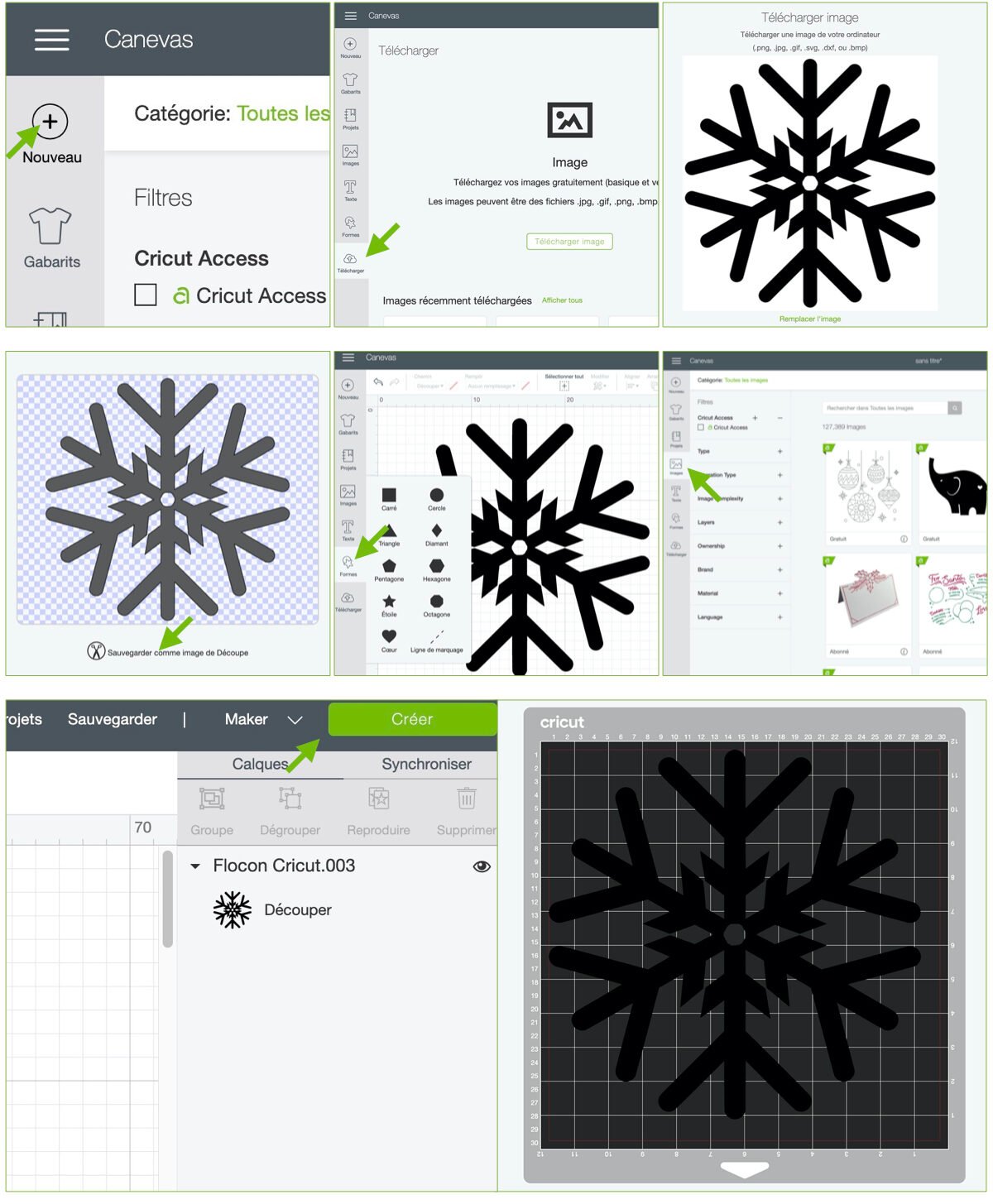 comment utiliser cricut design space créer propre produit