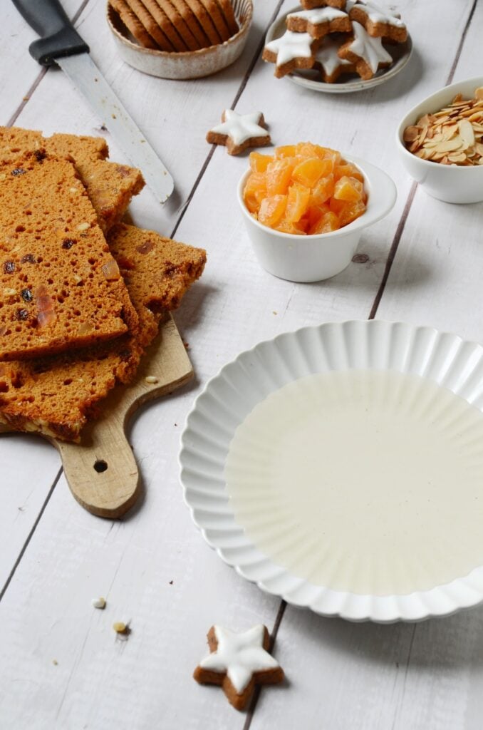 gâteau sans cuisson recette fait-maison pain épices rhum