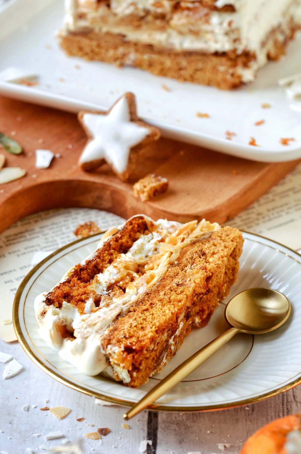 idée préparation dessert Noël réveillon fait-maison facile original gâteau épices