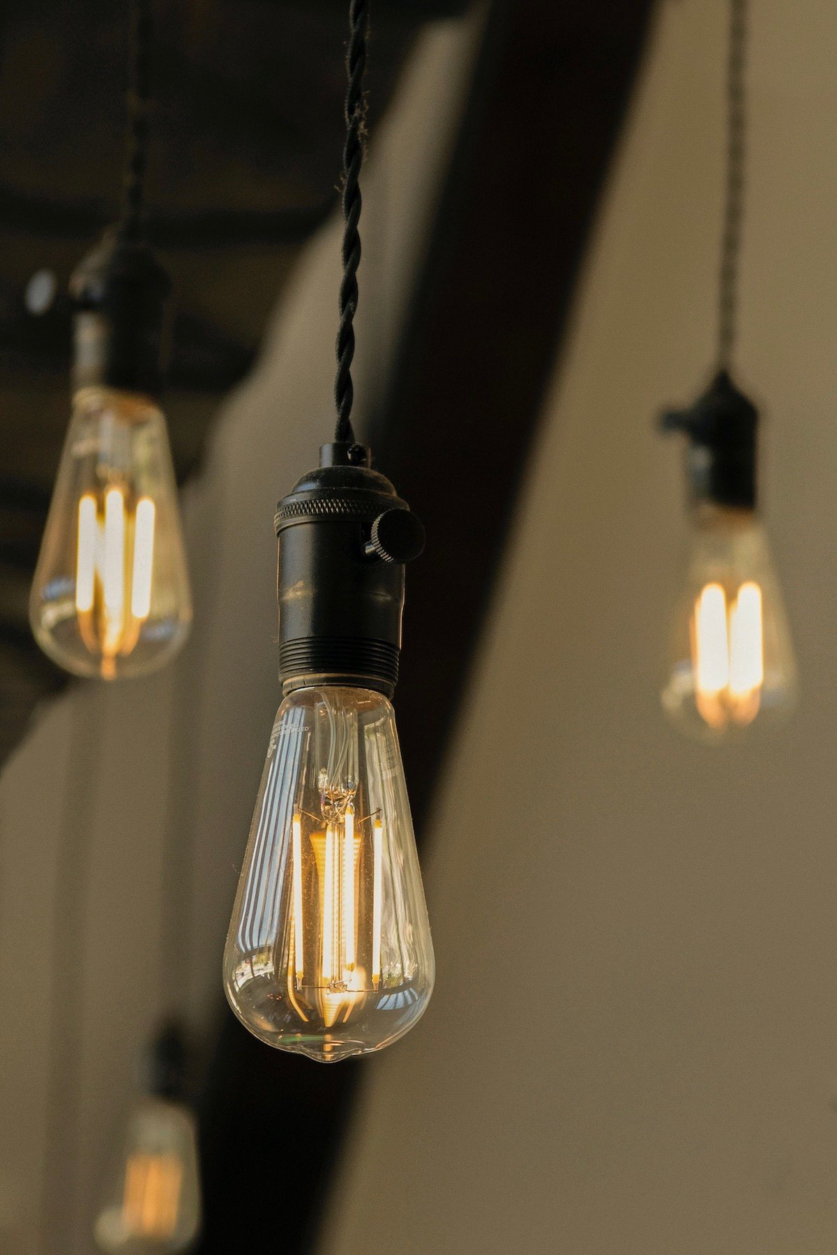 ampoule vintage retro led filament décoration indus