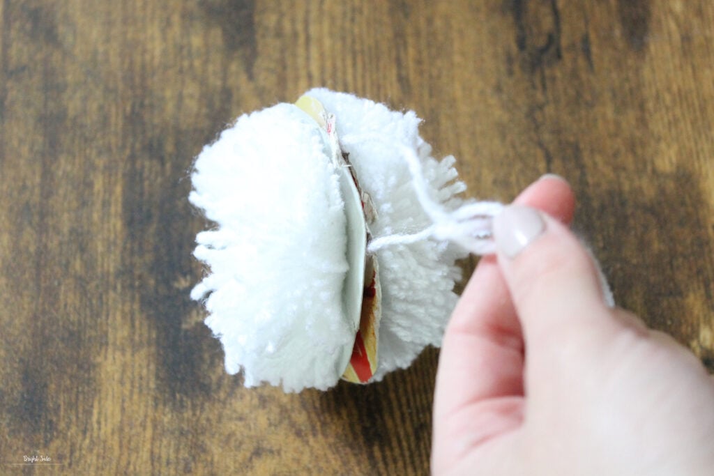 disque en carton rond blanc assemblage consolidation