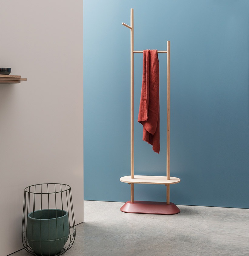 meuble malin entrée rangement ouvert design bois