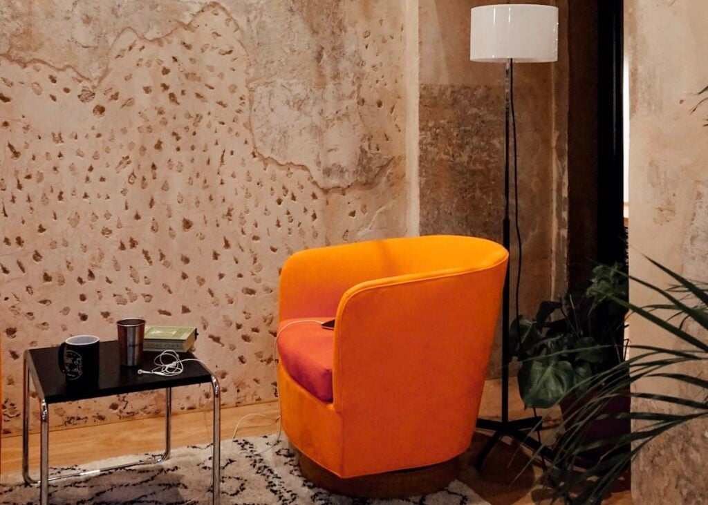 salon style industriel trash wall diy blog déco