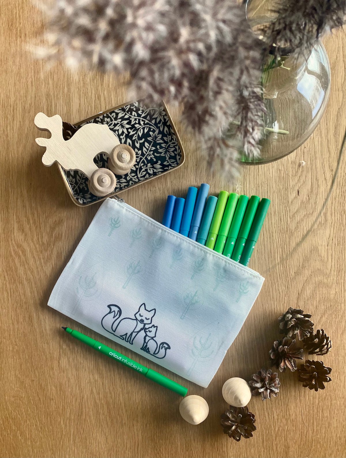 Tutoriel Infusible Ink de Cricut feutre stylo test