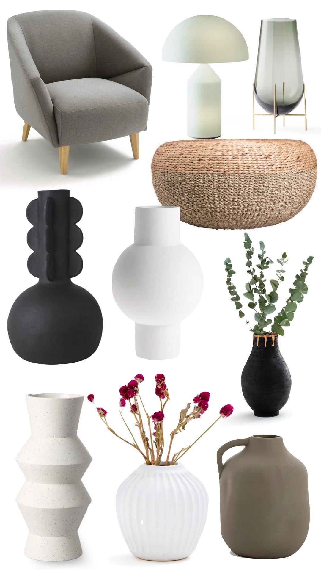 assortiment vase céramique artisanal blog déco clem around the corner