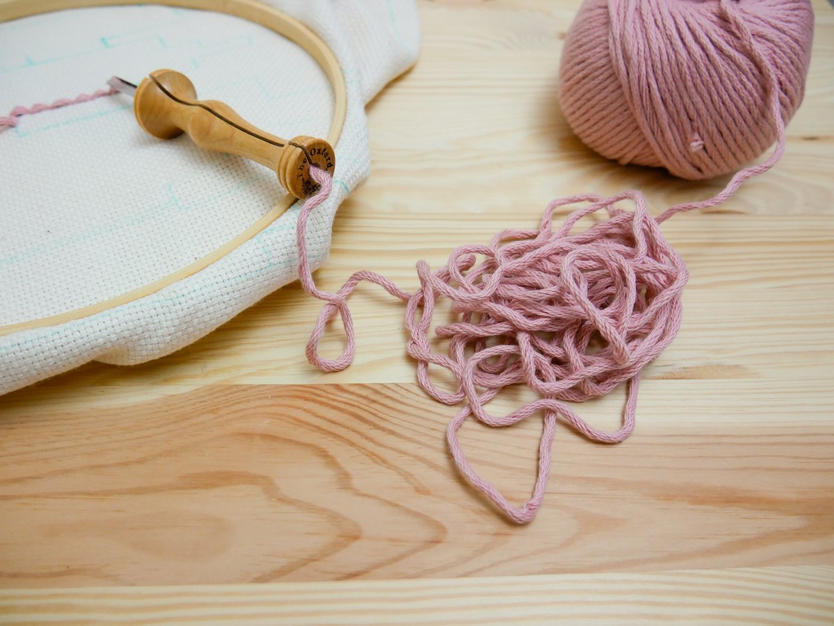 astuce conseil fil mou réussir broderie Punch Needle