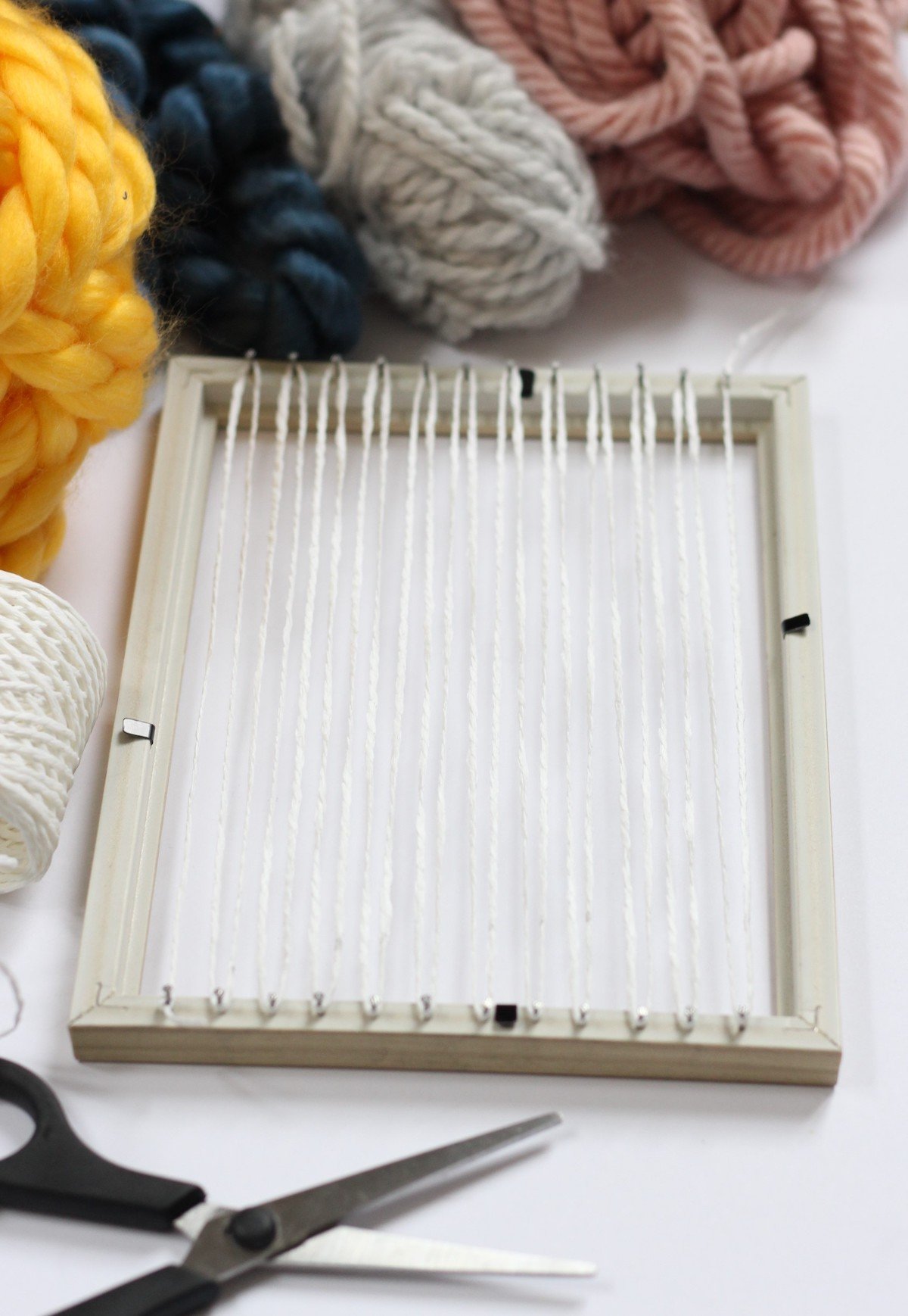 comment fabriquer cadre à tisser façon métier motessori