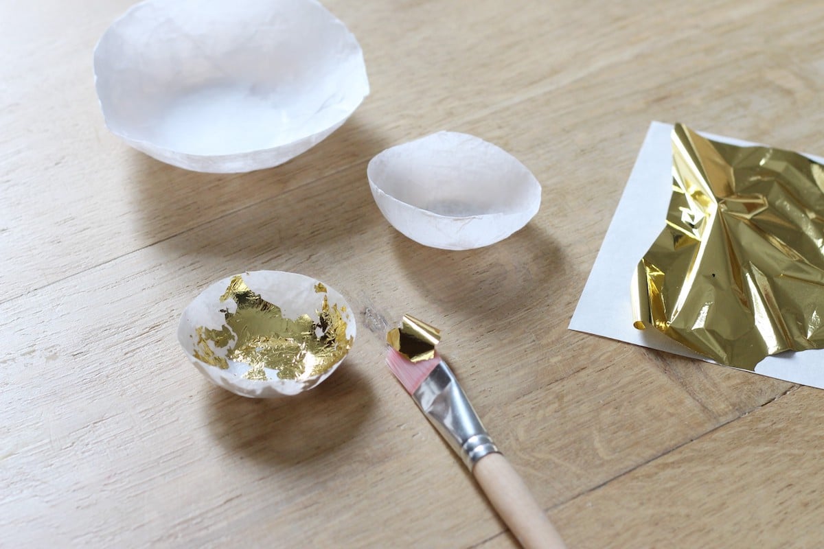comment faire dorure feuille d'or colle avis