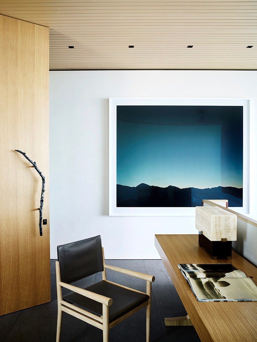 espace travail télétravail bureau arrière tête de lit