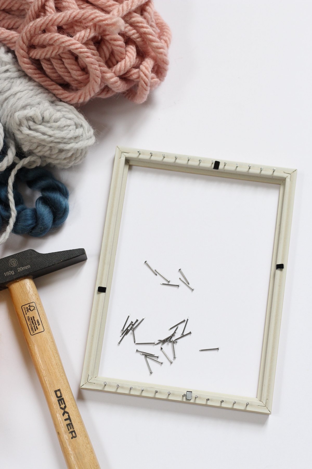 idée déco activité bricolage chute pelote de laine