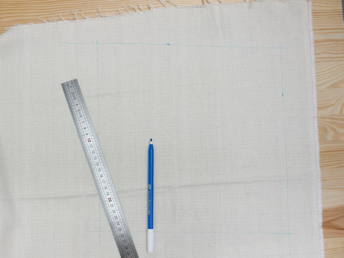 préparer travail manuel couture broderie tracé crayon