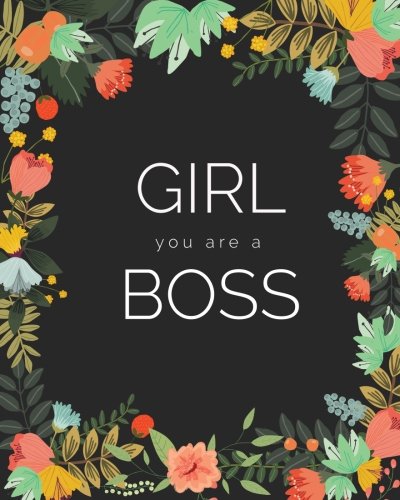 carnet original jungle feuille girl boss entrepreneur bullet journal