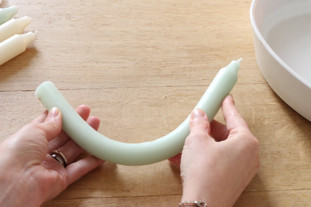 comment tordre bâton cire blog déco - clem around the corner