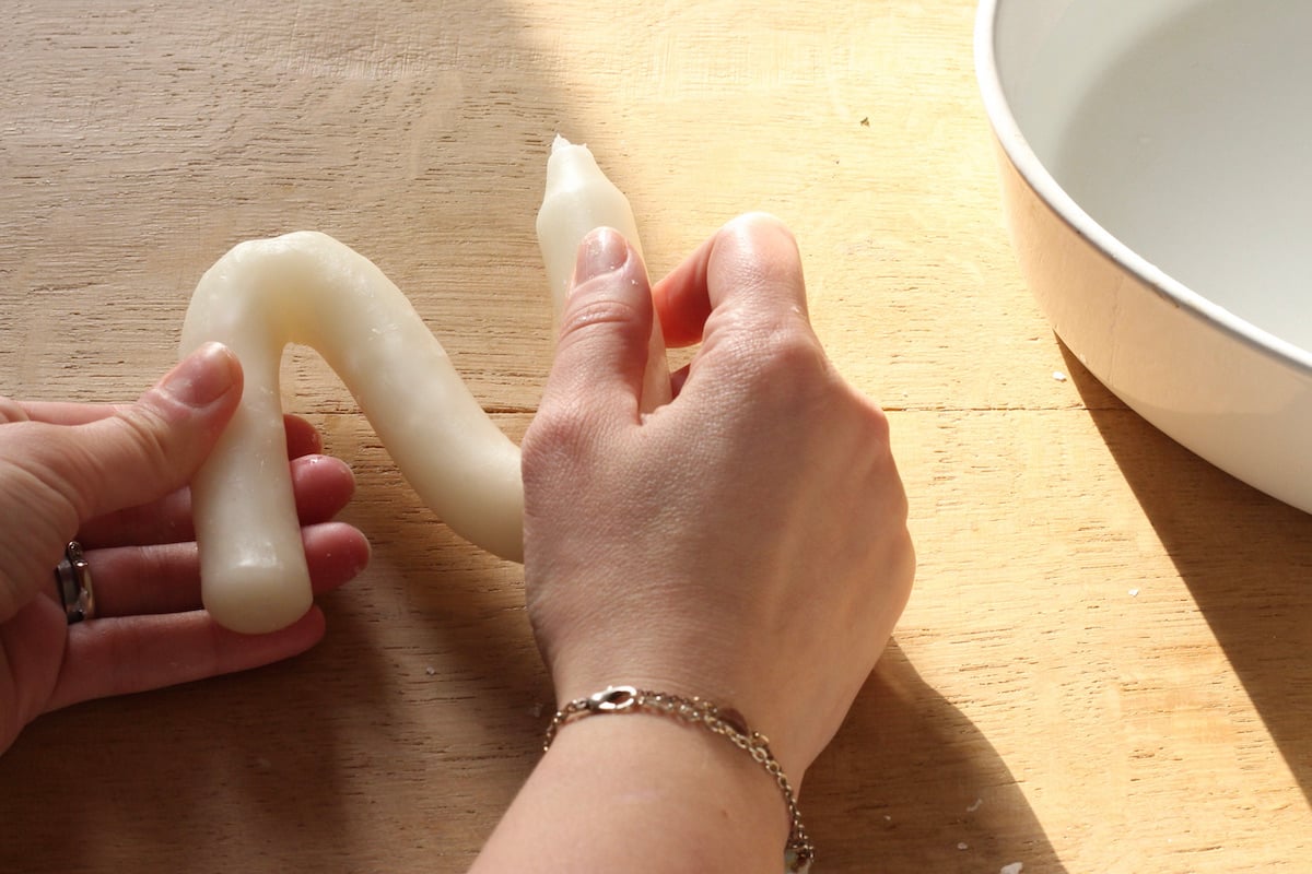 fabriquer bougeoir zig zag déco anniversaire activité manuelle