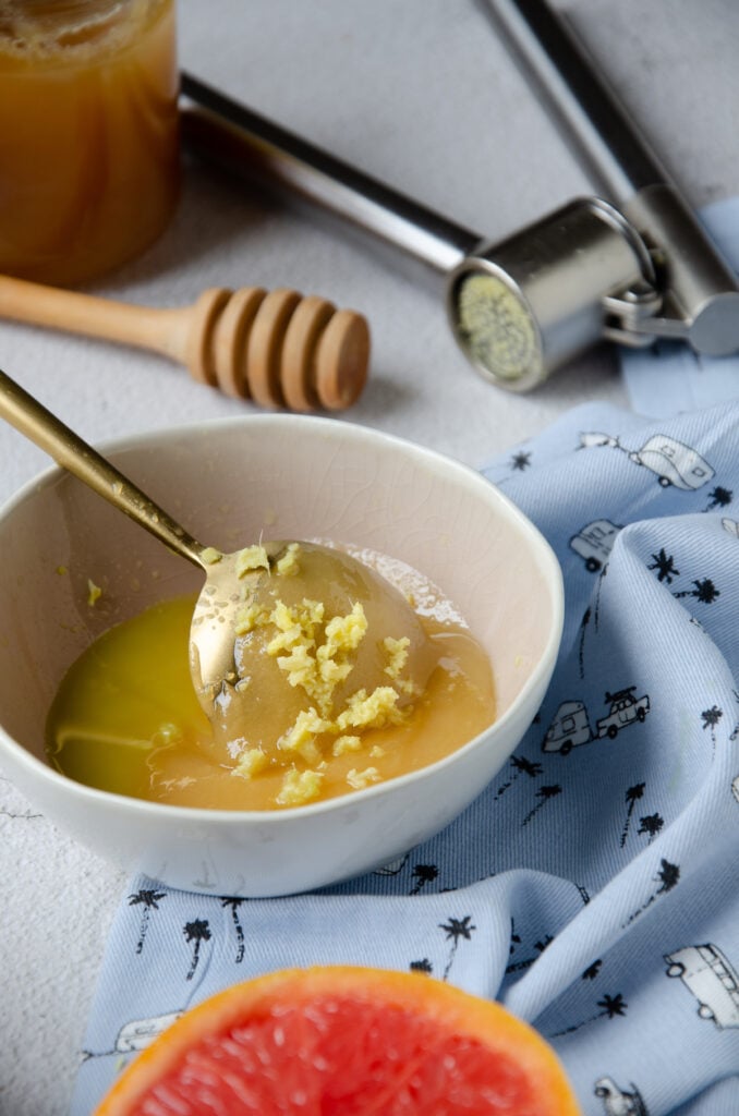 gingembre miel recette presse ail astuce chef