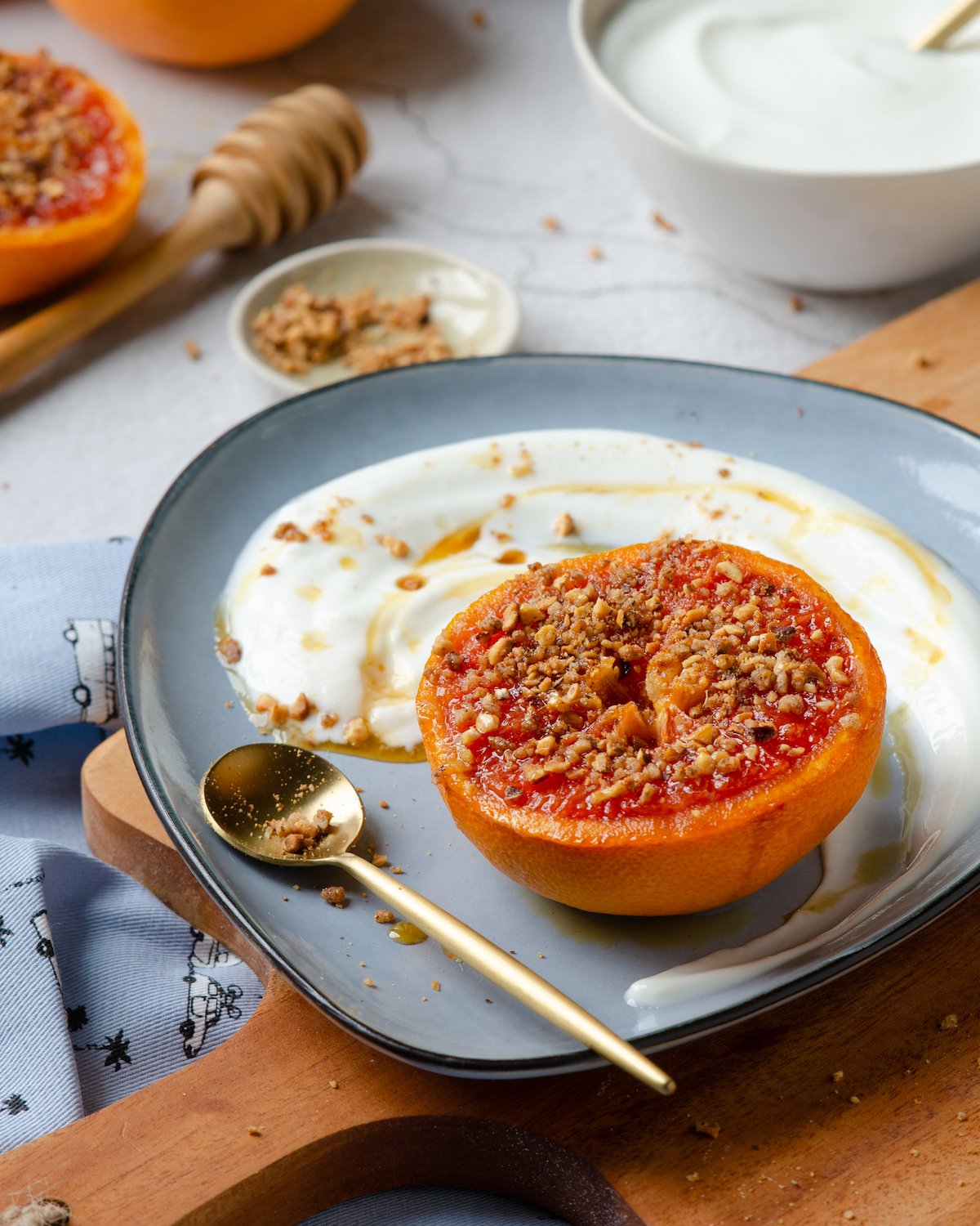 idée recette fraîche saine pamplemousse pralin