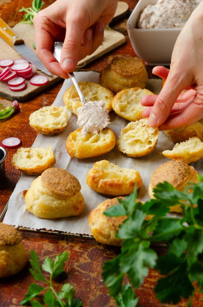 recette buffet froid estival chic petit four