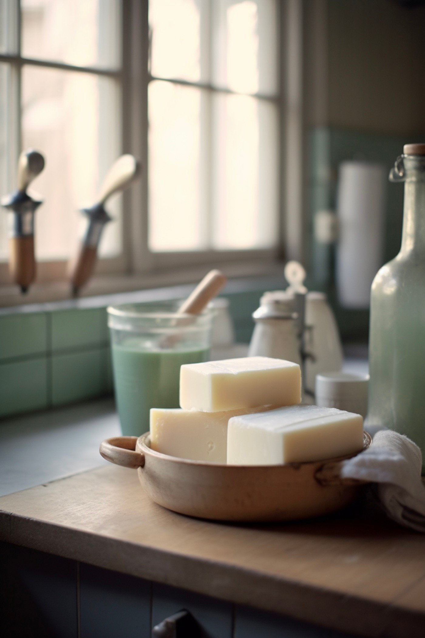 cuisine vintage nettoyage retro traditionnel