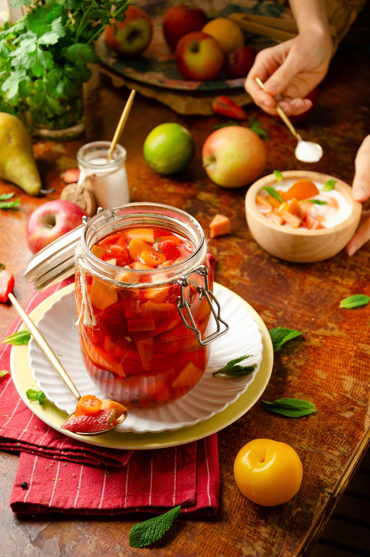 comment faire des pickles de fruit