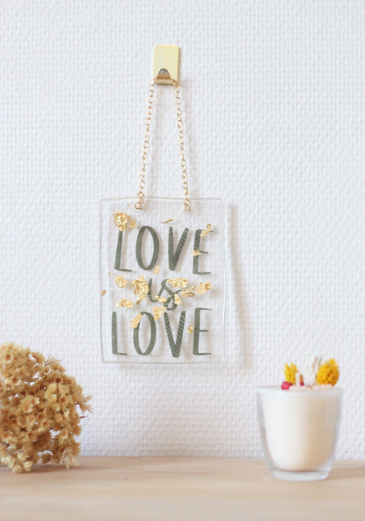 cadre minimaliste en résine fabriquer personnaliser