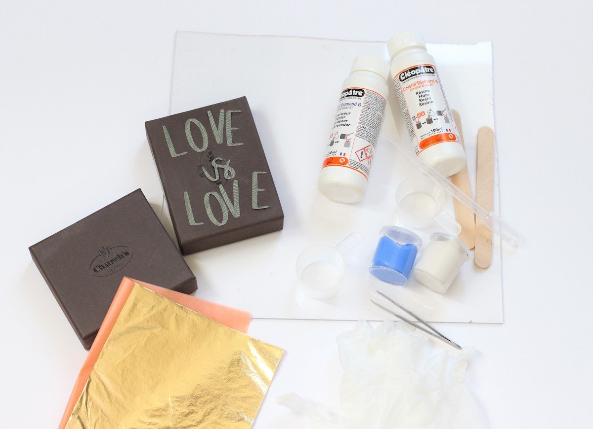 matériel nécessaire kit epoxy pâte moulage - blog déco - clemaroundthecorner