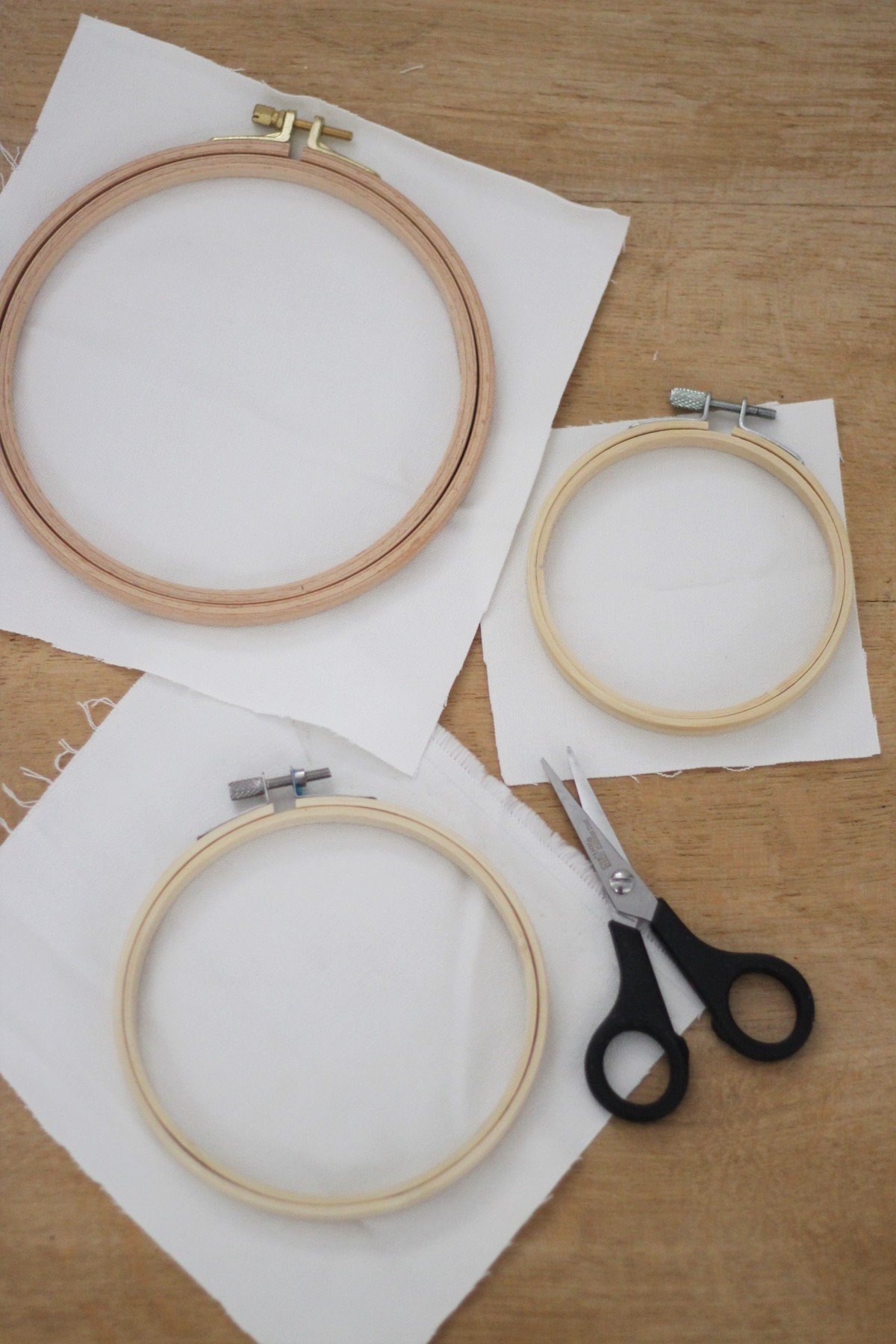 que faire avec tambour cercle à broder sans fil