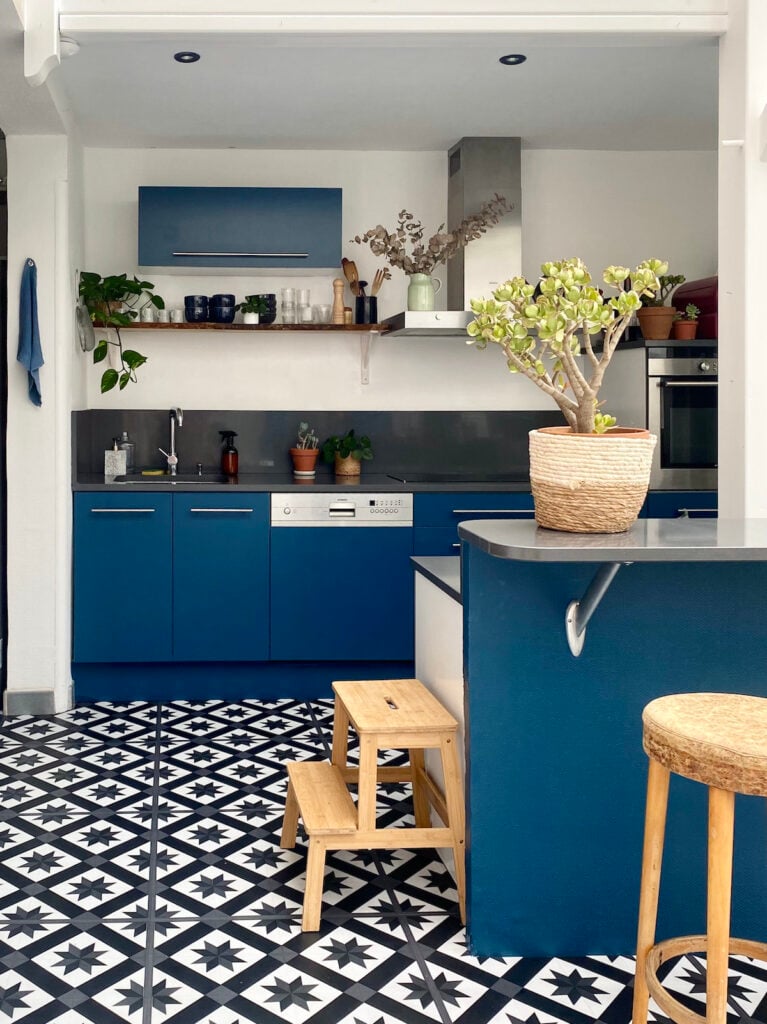 Rénover soi-même cuisine pas cher facile avant après autoreno