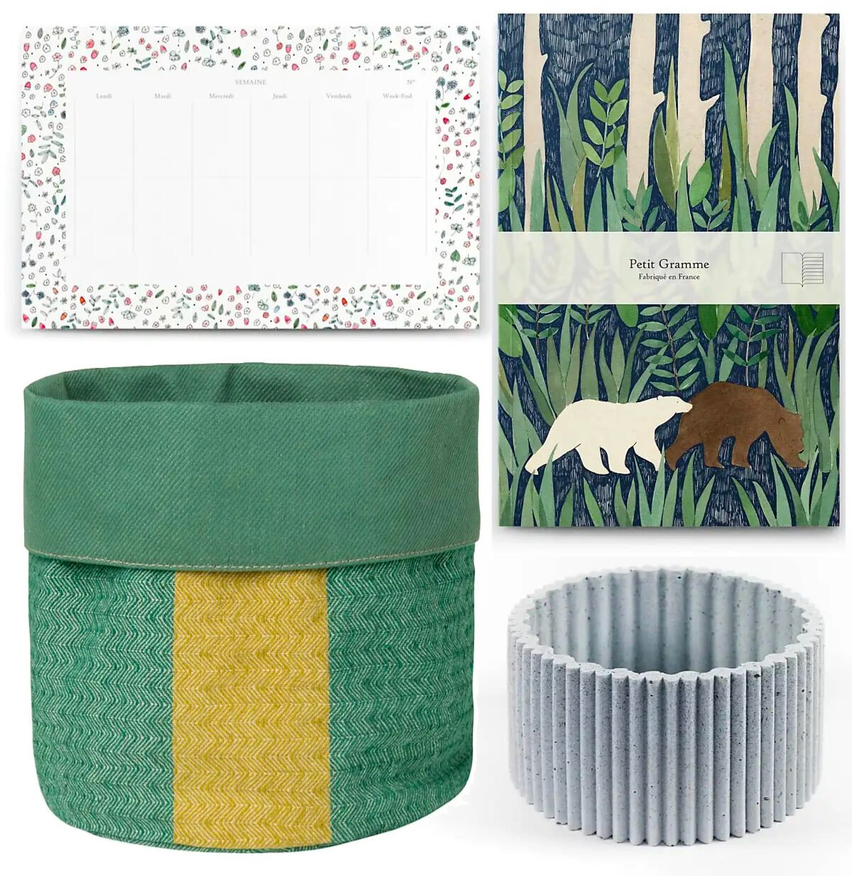 espace de travail éco-responsable fourniture papeterie fabriquée en France