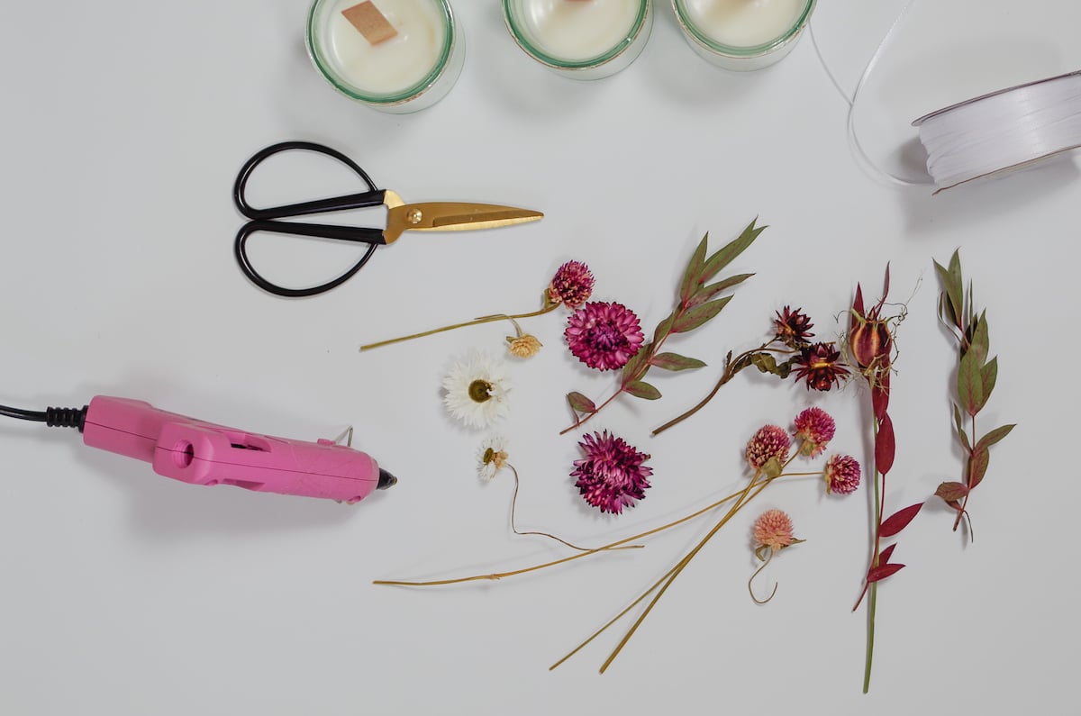 que faire avec vieux bouquet séché - blog déco - clem atc