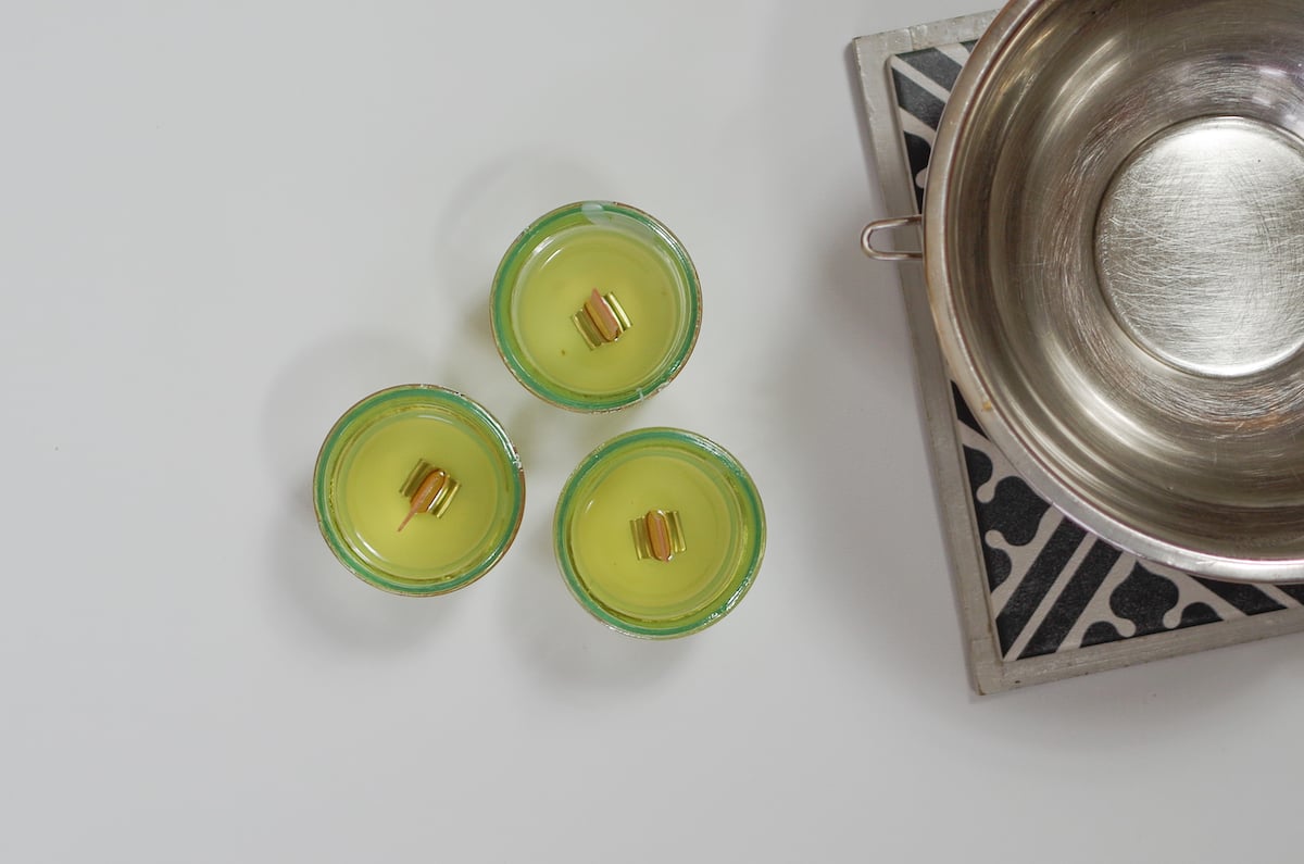 temps séchage à l'air libre cire soja