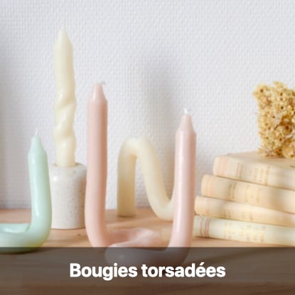 bougies torsades - blog diy création déco - clemaroundthecorner
