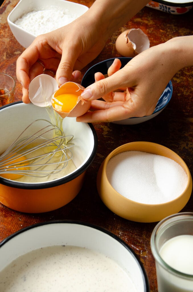 comment faire flan pâtissier abricots frais du marché