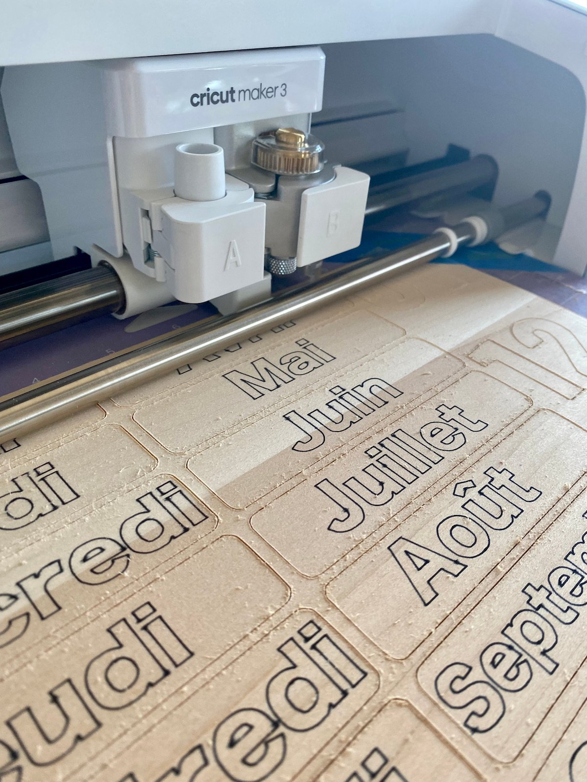 découpe bois tutoriel maker 3 cricut idée décoration