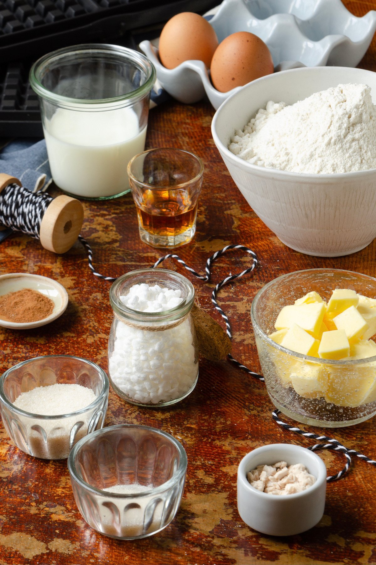 ingrédient recette gaufre liégeoise fait-maison beurre
