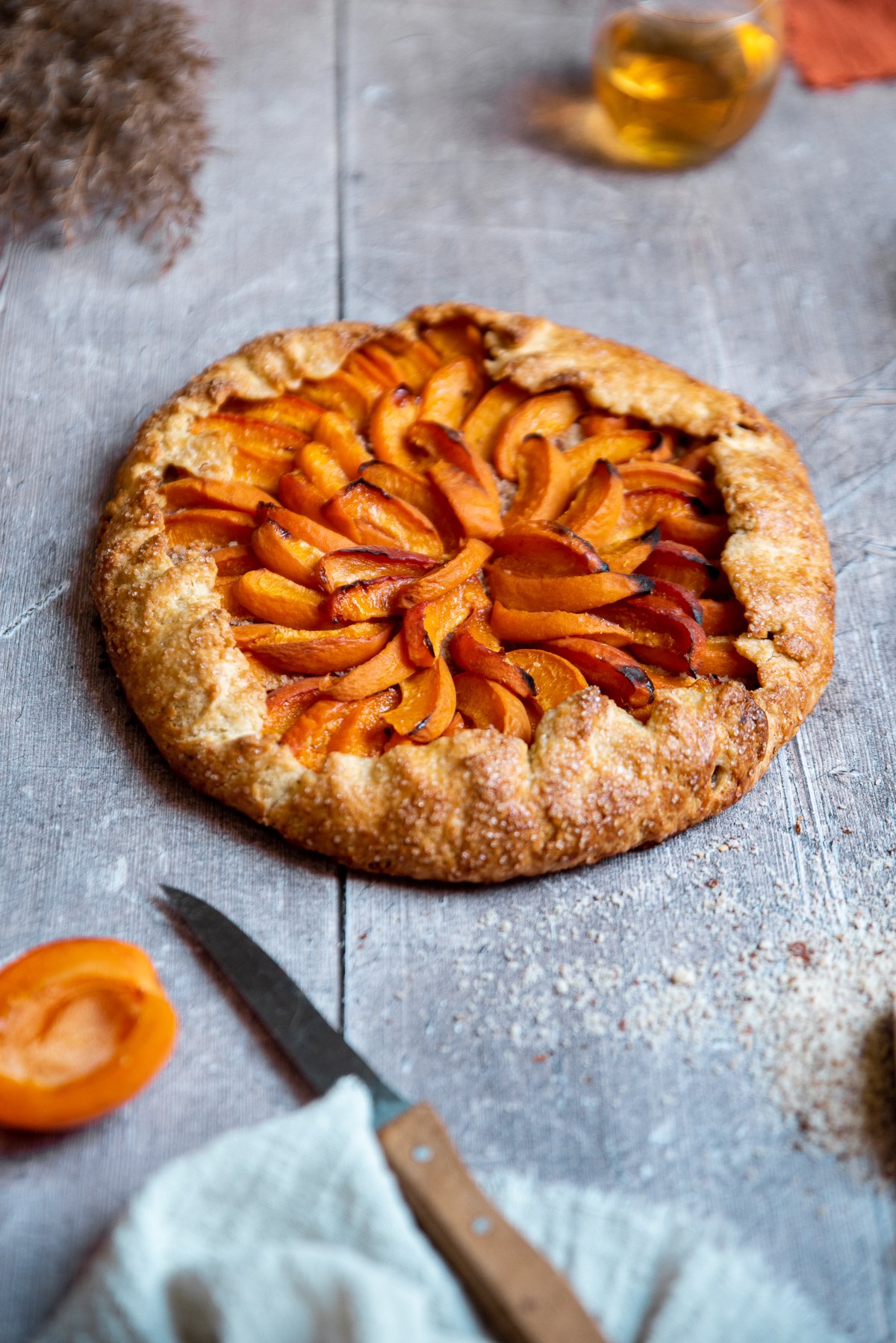 recette tarte abricot amande facile dessert gourmand de saison