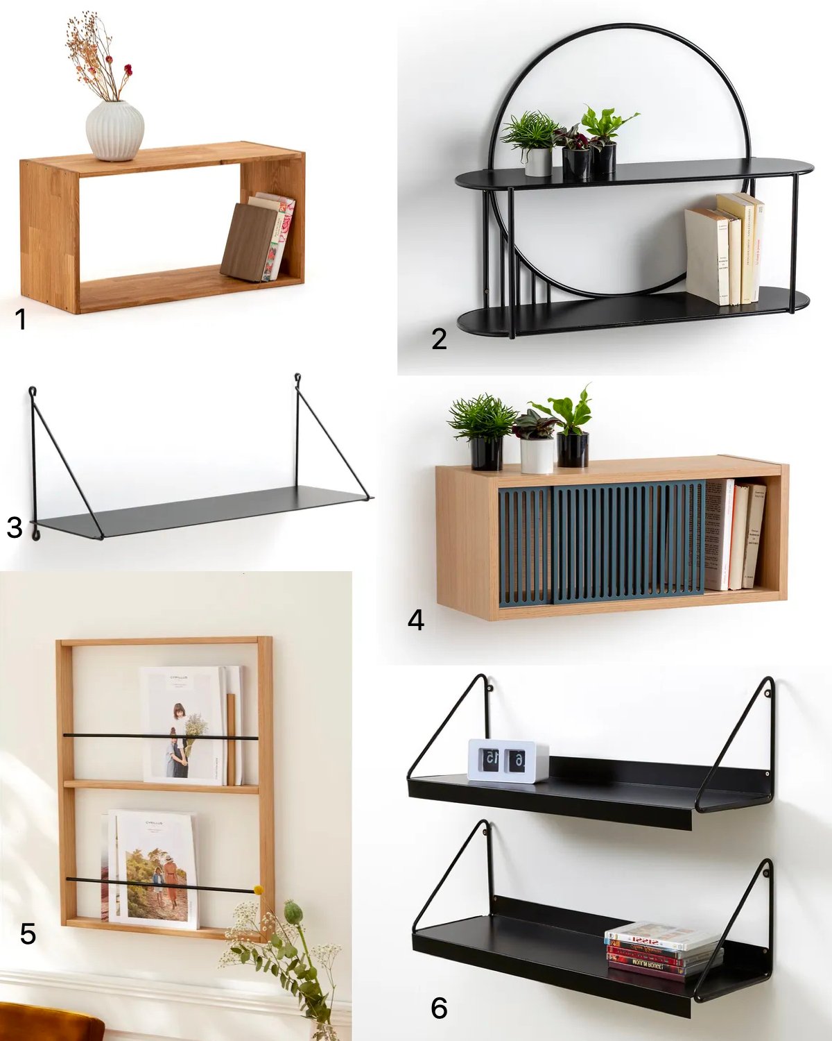 rentrée scolaire étagère murale design bureau télétravail home office