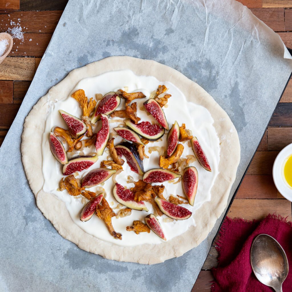 que faire avec figues recette salé sucré entrée chaude