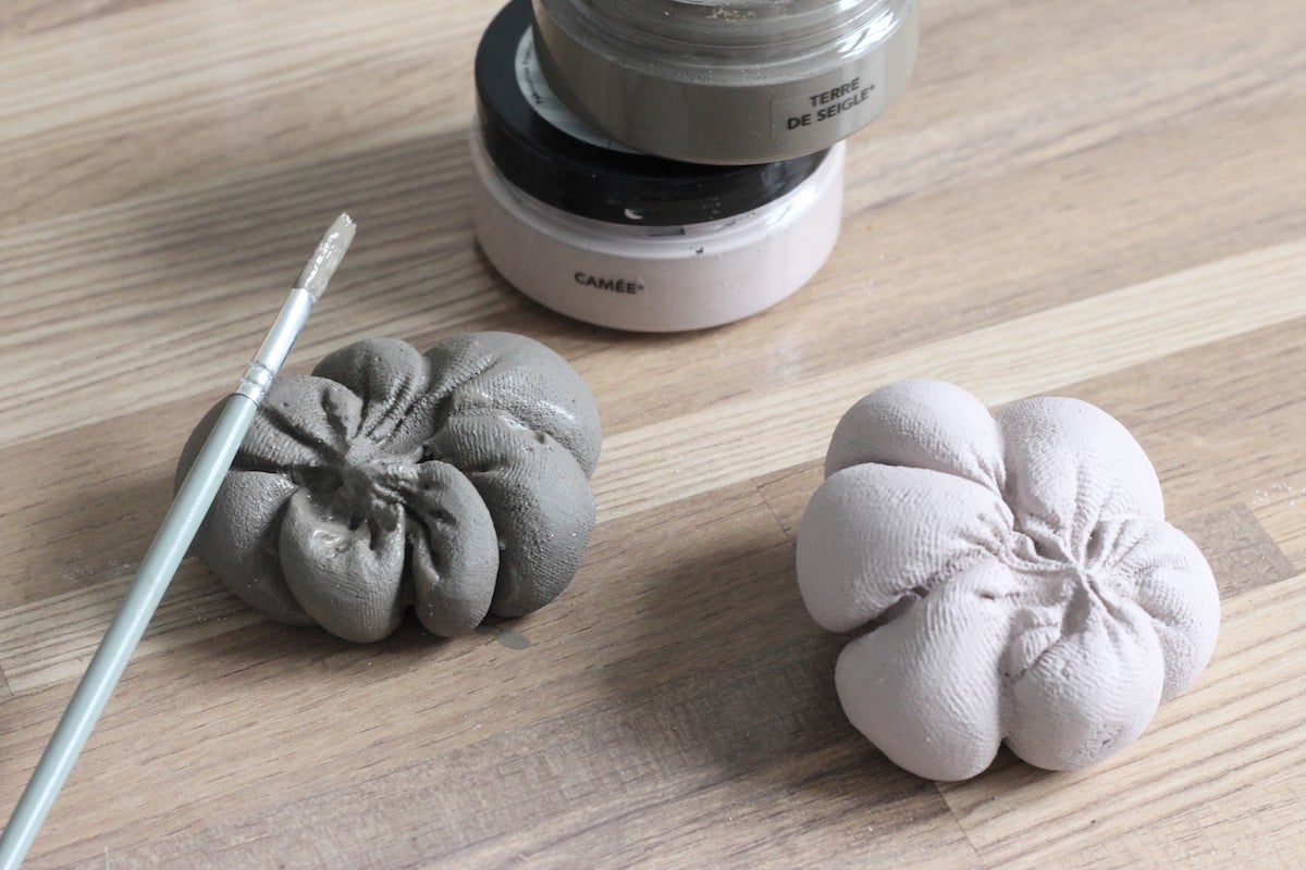 citrouille décorative centre table à faire soi-même