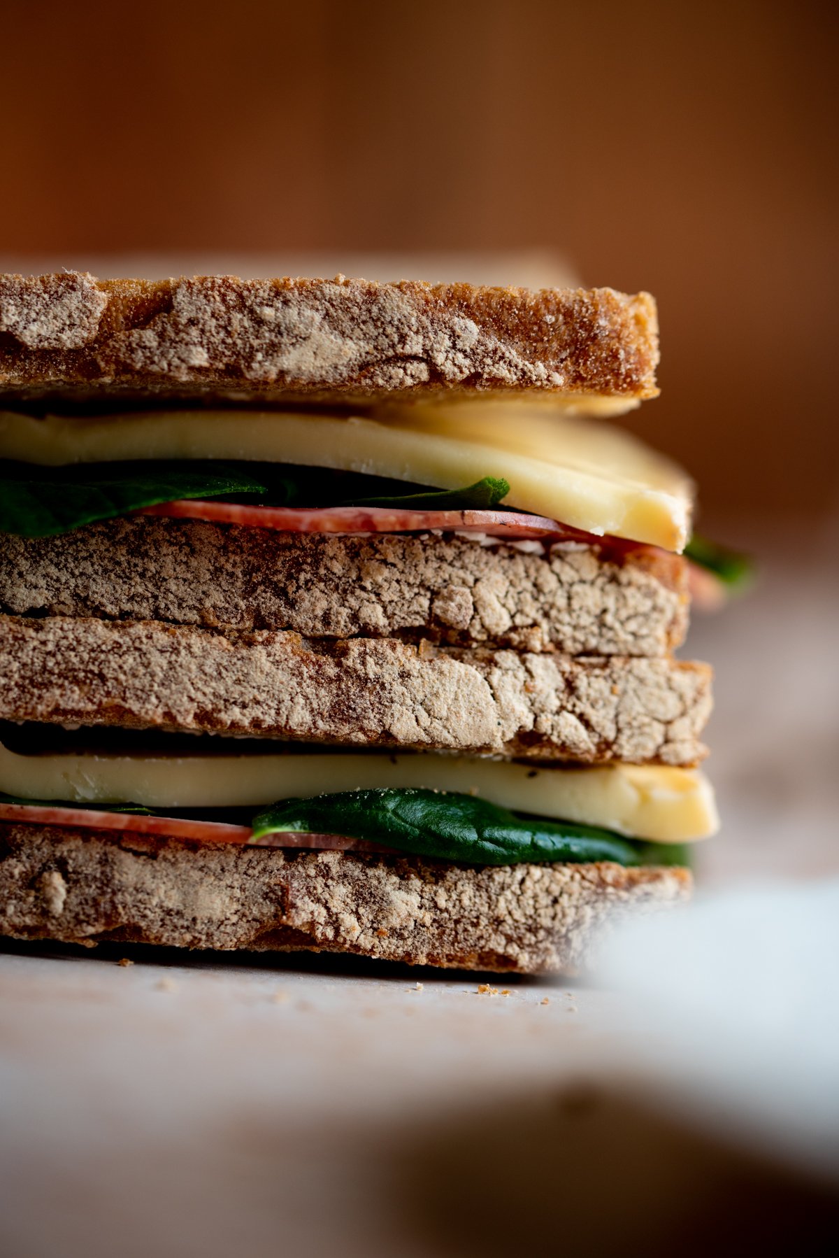 club sandwich montagnard coppa fromage recette