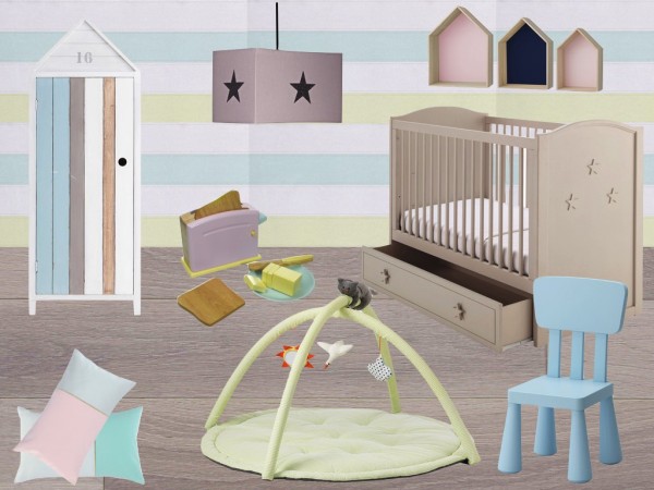 déco enfant couleur pastel - blog clem atc