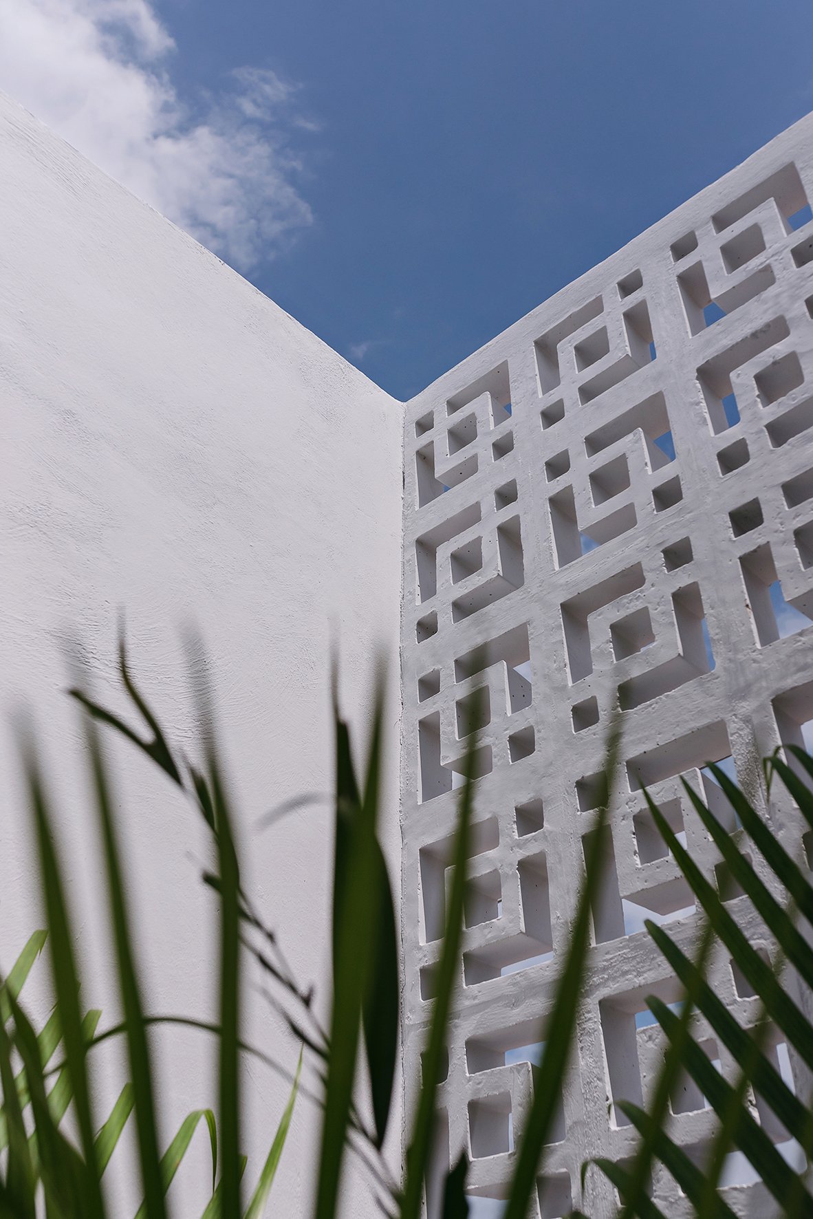 façade traditionnelle architecture maison mexicaine région Yucatan
